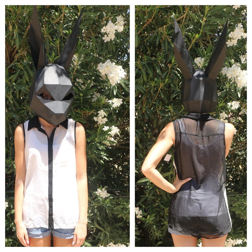 Fire Los Angeles Sheer Sleeveless Button Down